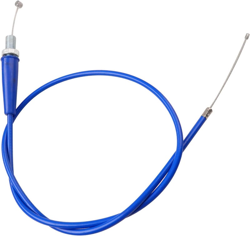 HOLATO 36'' Throttle Cable for SSR70 SSR110 SSR125 50cc 70cc 110cc 125cc Tao Tao DB14 DB24 DB27 Baja Dirt Runner DR70 DR90 DR125 Apollo RFZ XR50 XR70 Coolster Roketa Chinese Pit Dirt Bike Motor Blue - Image 1